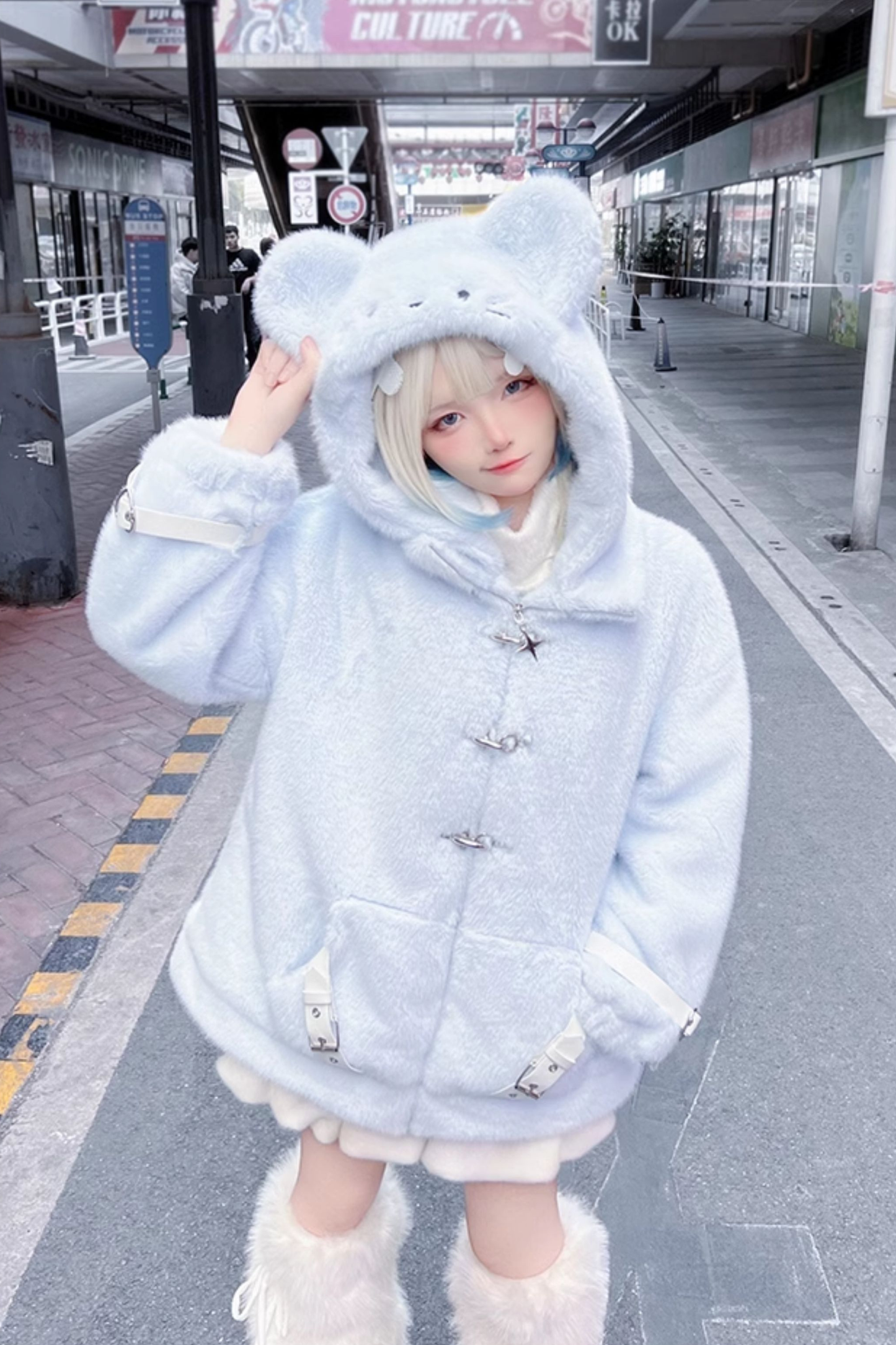 ラットマウススタースーパーキュートファーコート