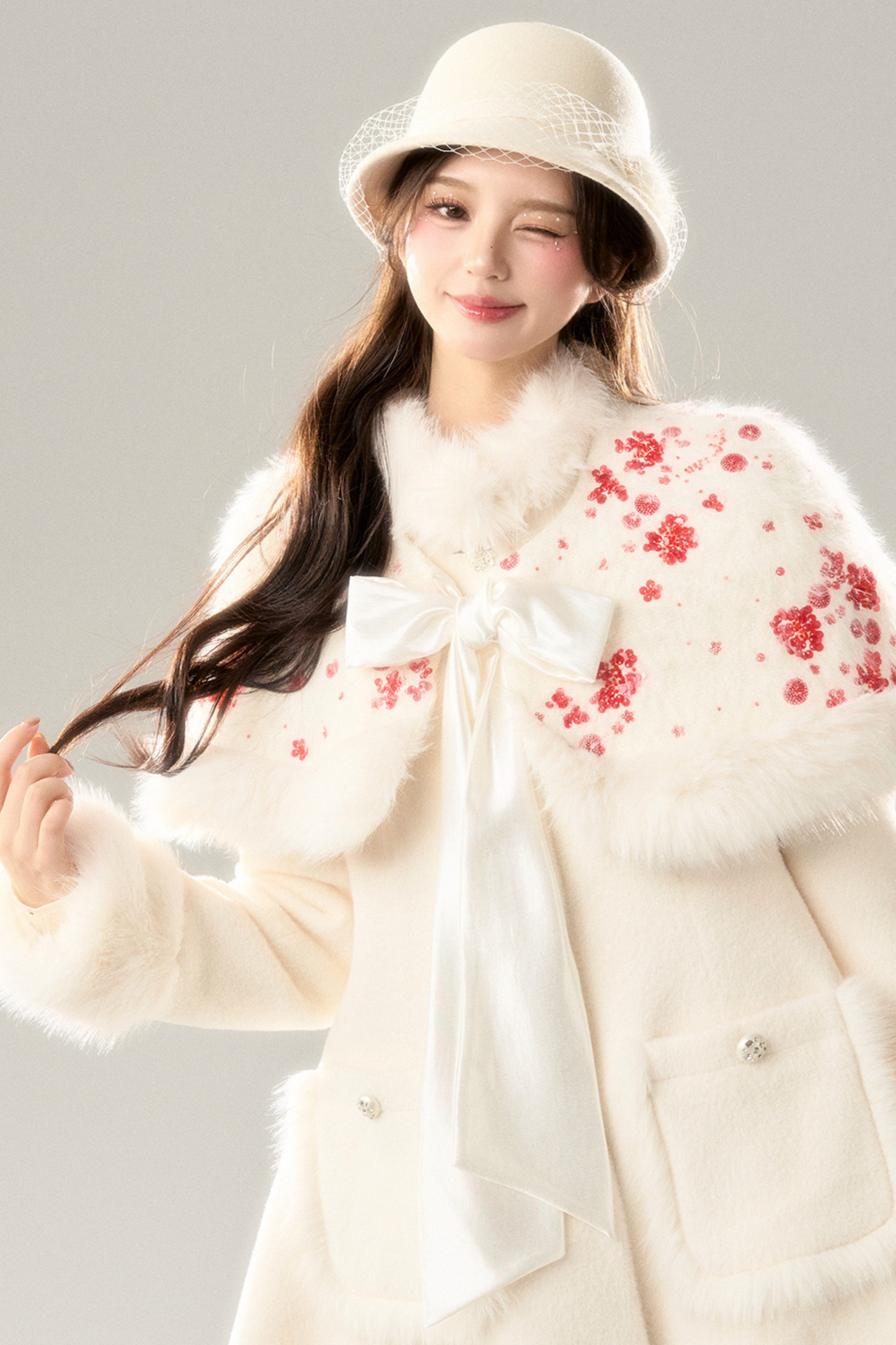 Swan Dream Cape Gentle Cape Coat