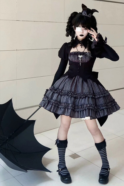 Rabbit Duke Gothic Lolita Dress + Bunny Ear Hat