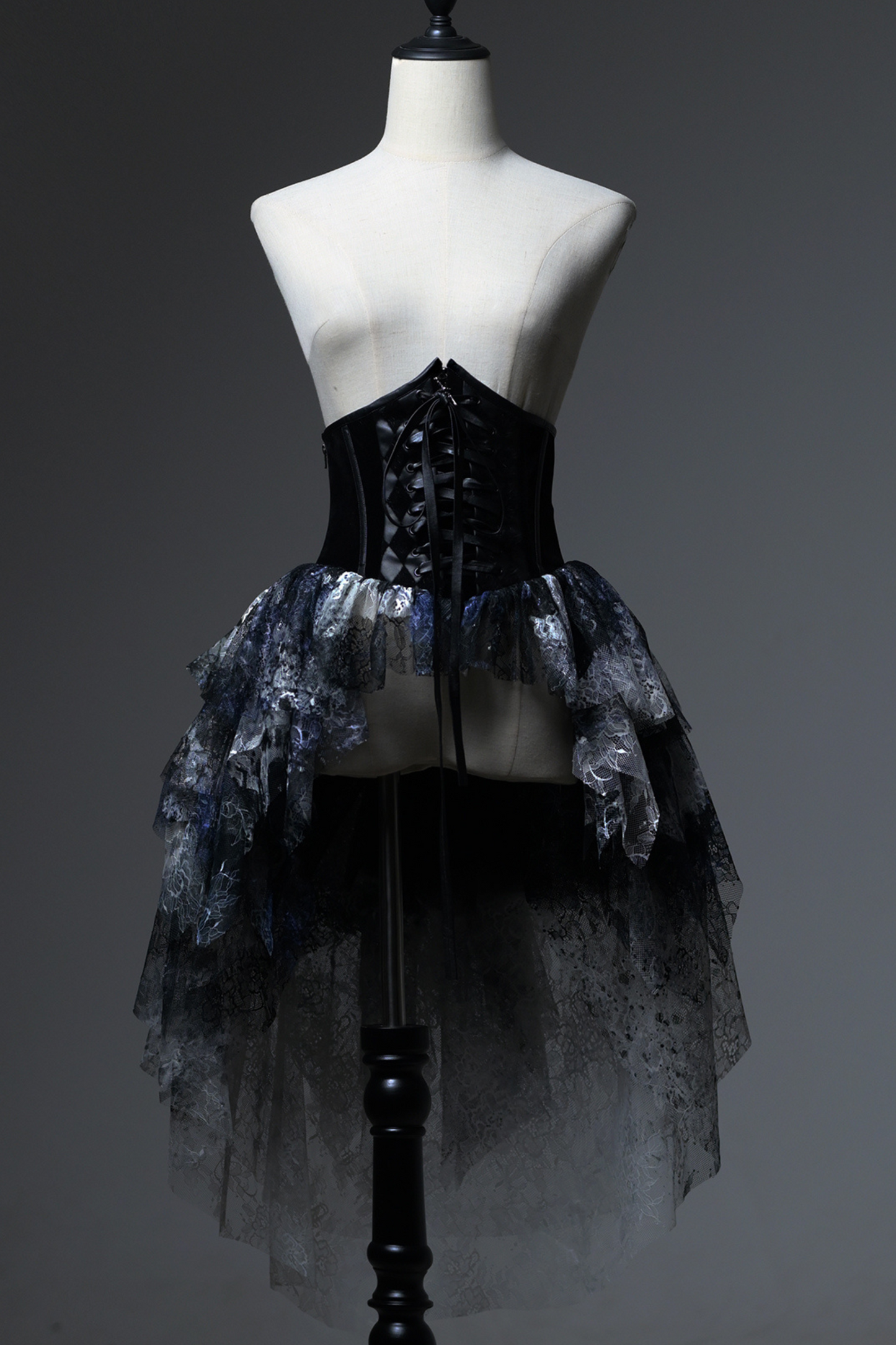 Horror Amusement Park Lace Waist Corset