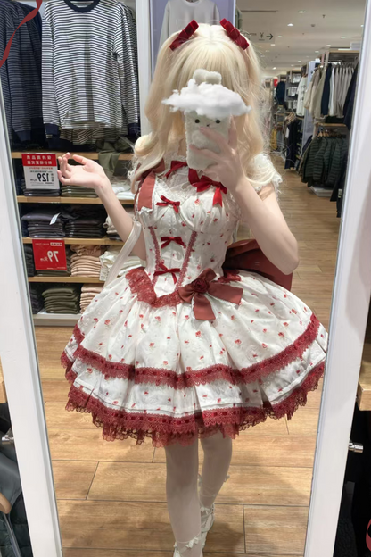 ローズスイートピュアプリンセスドレス+シアーインナー