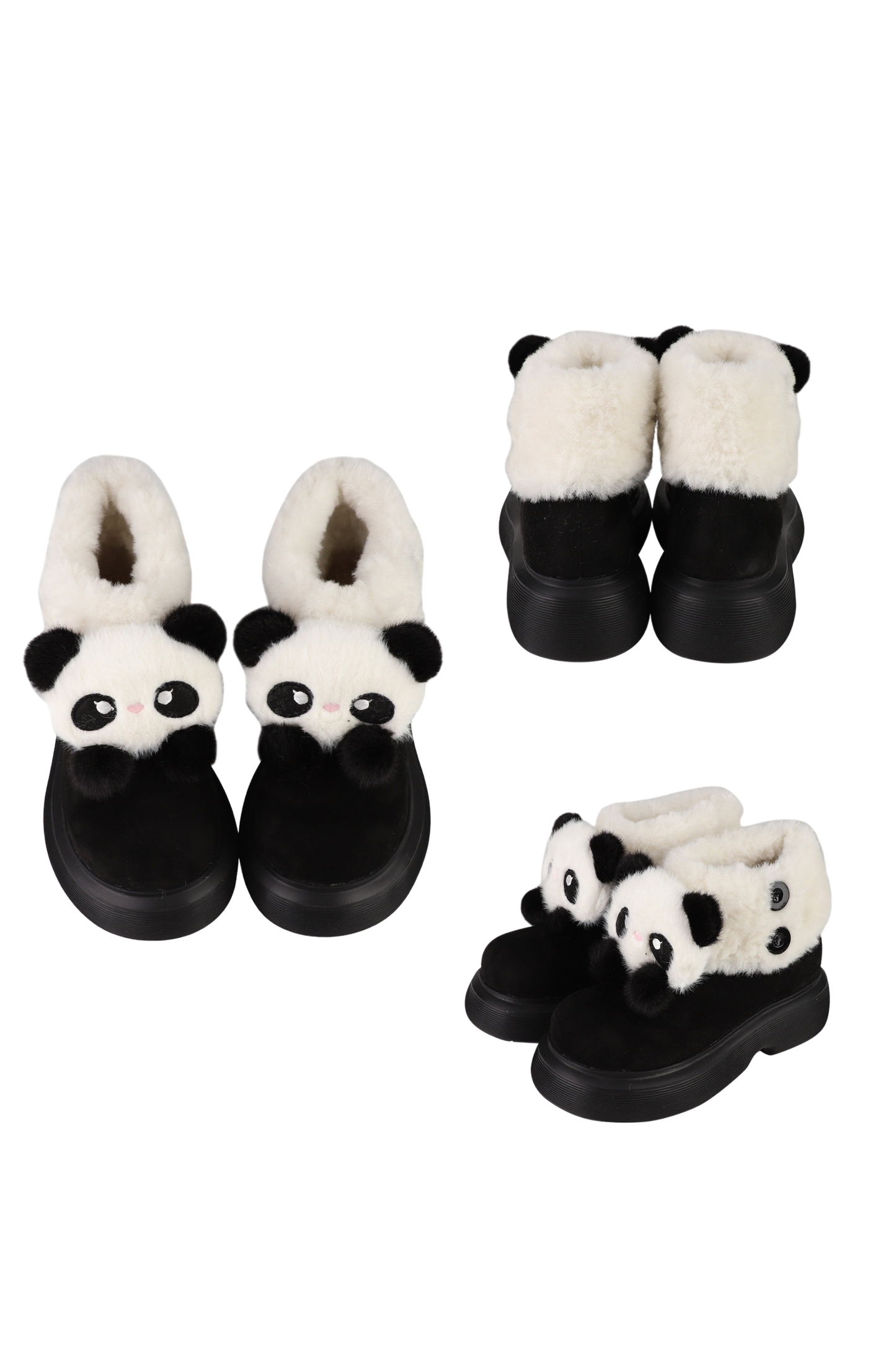 Fluffy Sheep Fleece Snow Boots