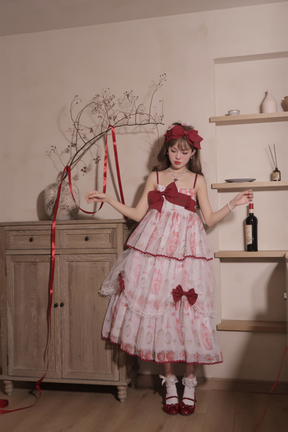 ストロベリーボックスロリータキャミソールドレス