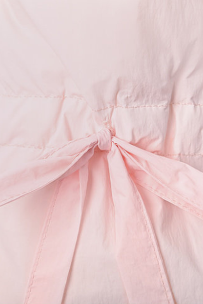 ベイビーレースフードダウンジャケット