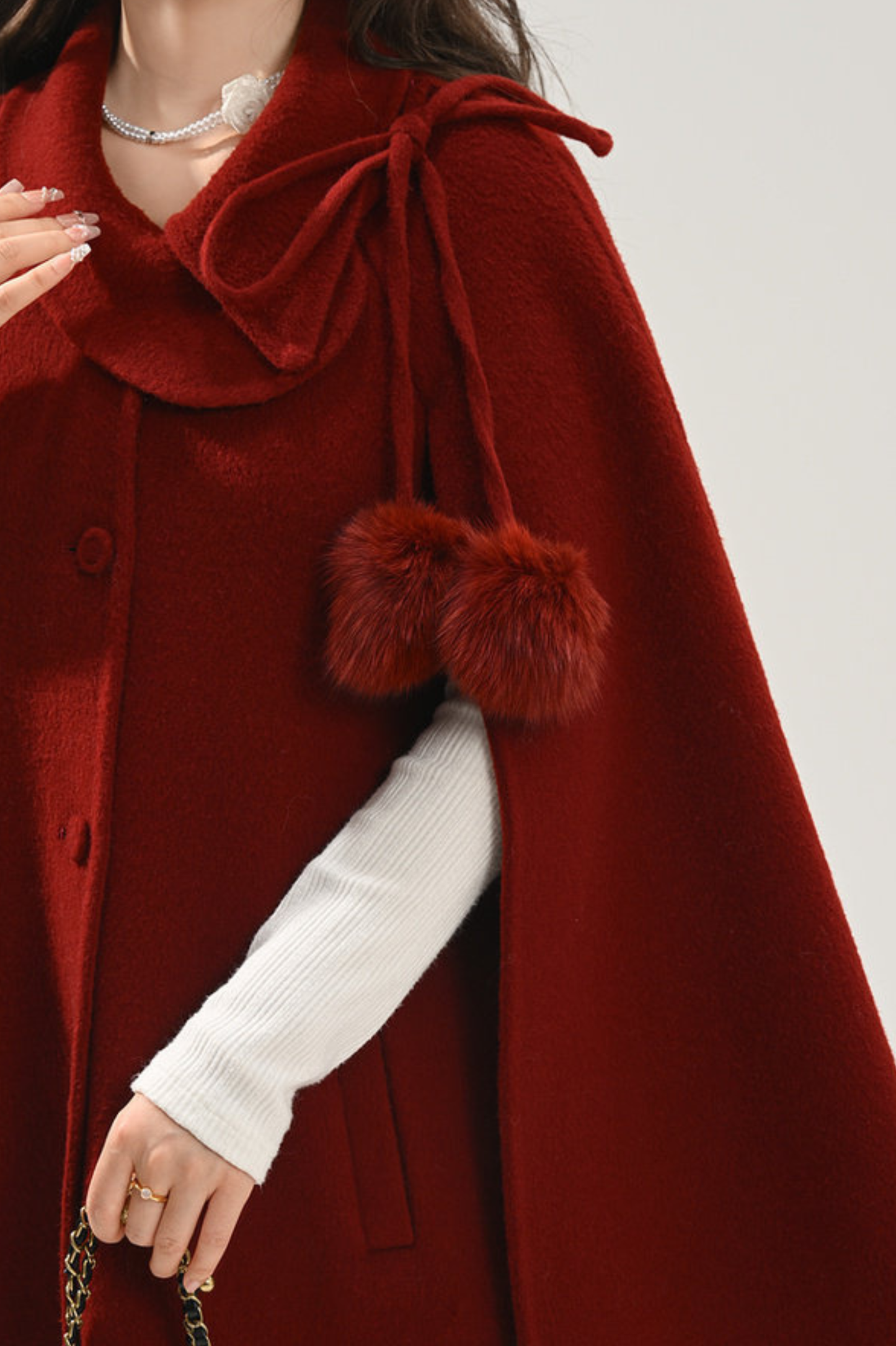 ガールスタイルケープコート