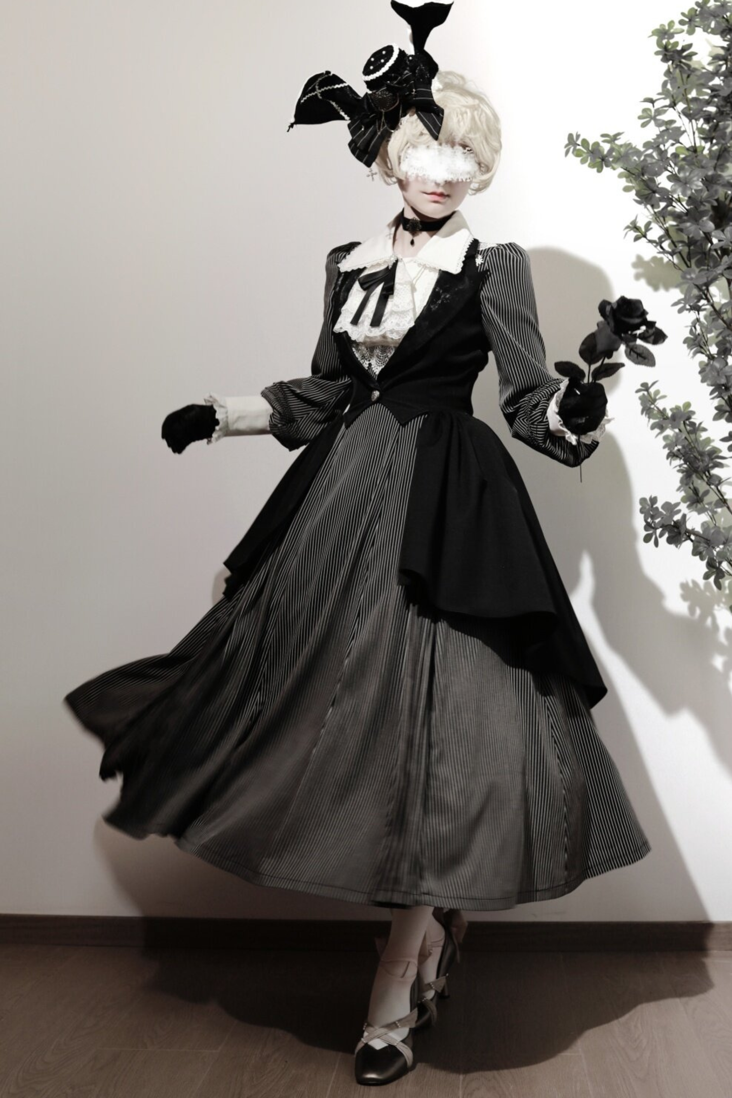 레트로 로리타 원피스 + 앞치마