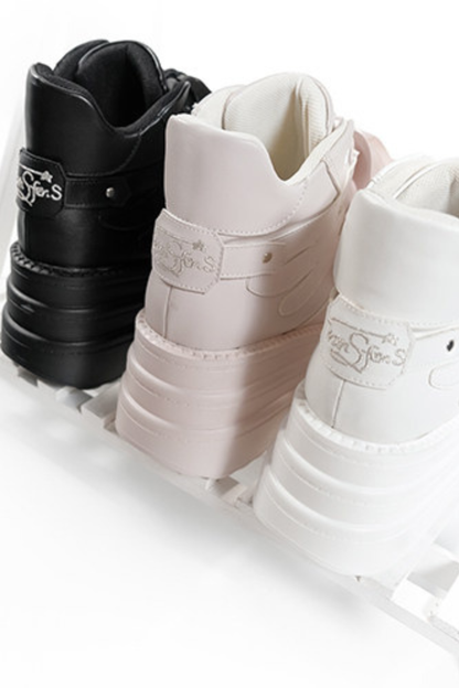 Wing-Shaped Platform Shoes