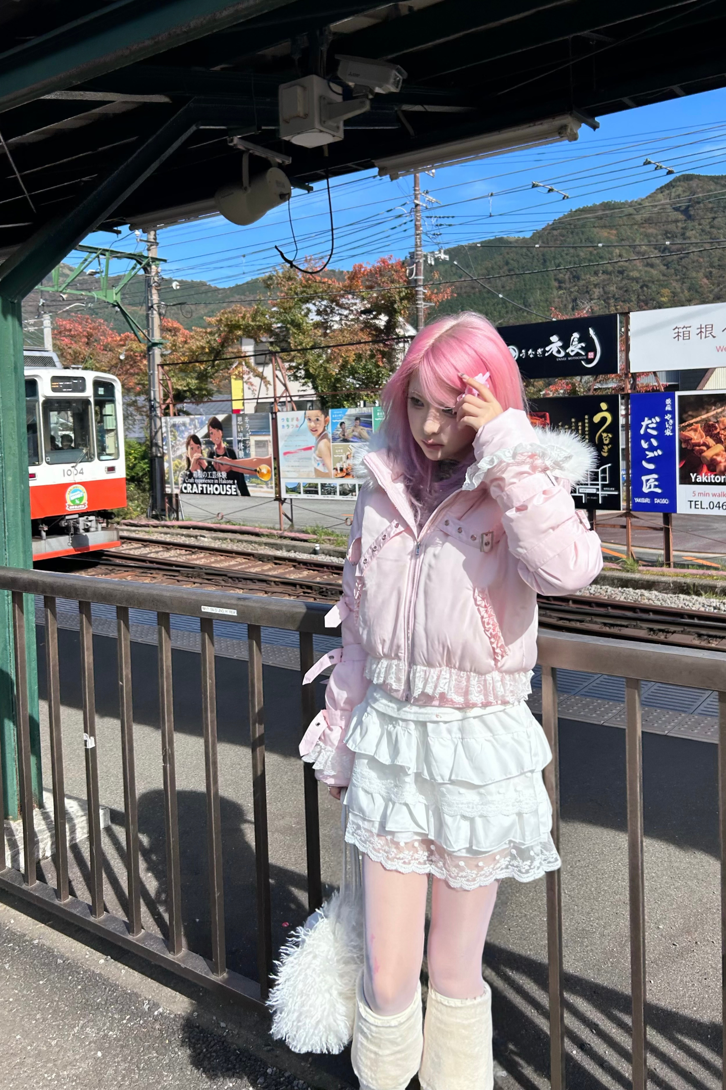 バックルストラップパンクアウター