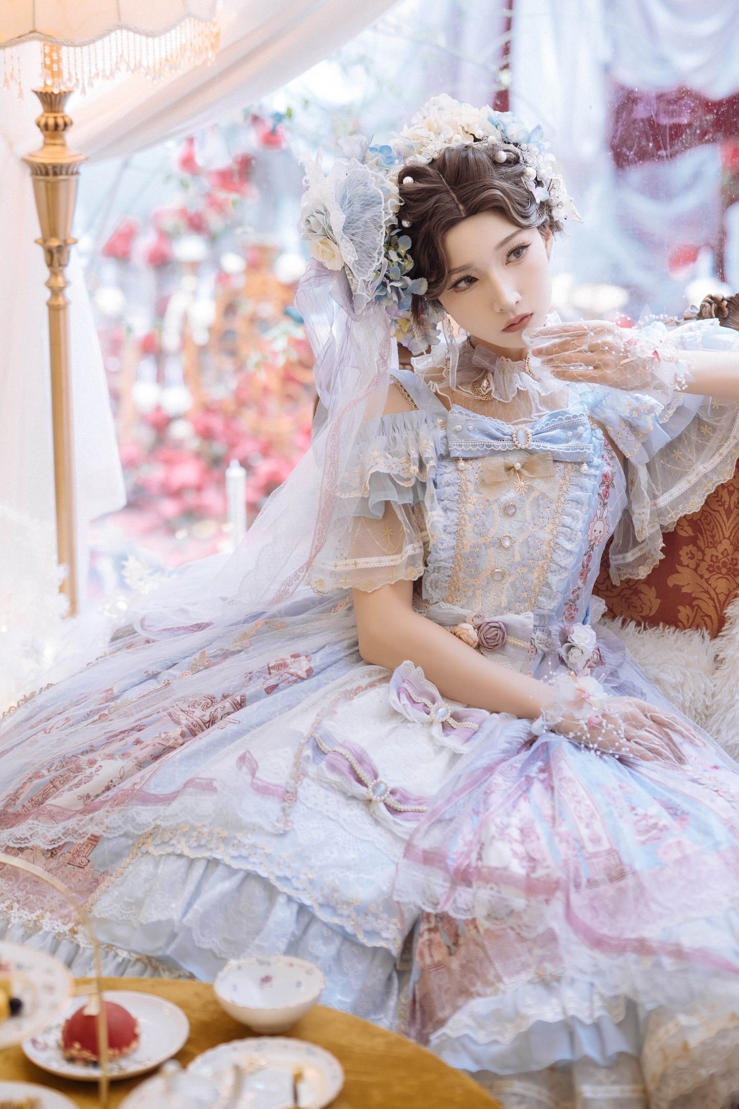 Flower Princess Lolita Dress Set