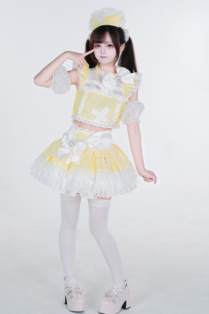 【数量限定】スプリットアイドルコスチュームメディカルバーセットアップ