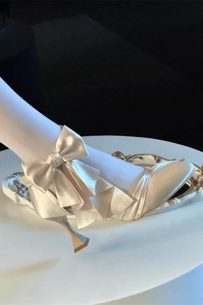 プリンセスリボンロリータシューズ