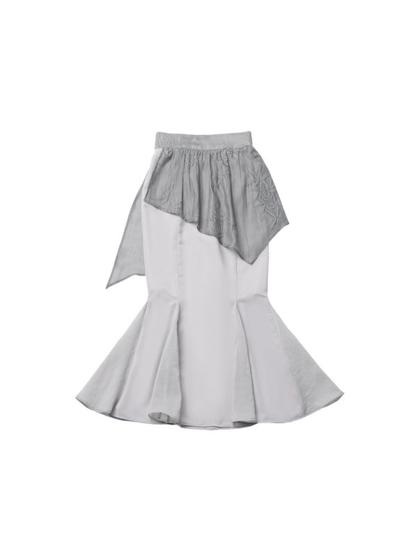 チャイナライトカーディガン+トップス+マーメイドスカート+キャミソールワンピース