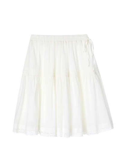 French Style High Waist Middle Skirt