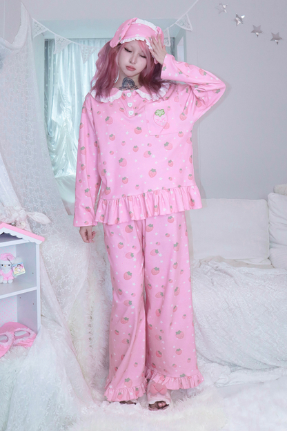 ストロベリースターパジャマ