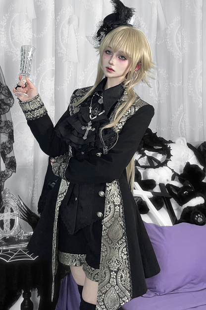Dark Prince Lolita Jacket + Shirt + Pants + Vest