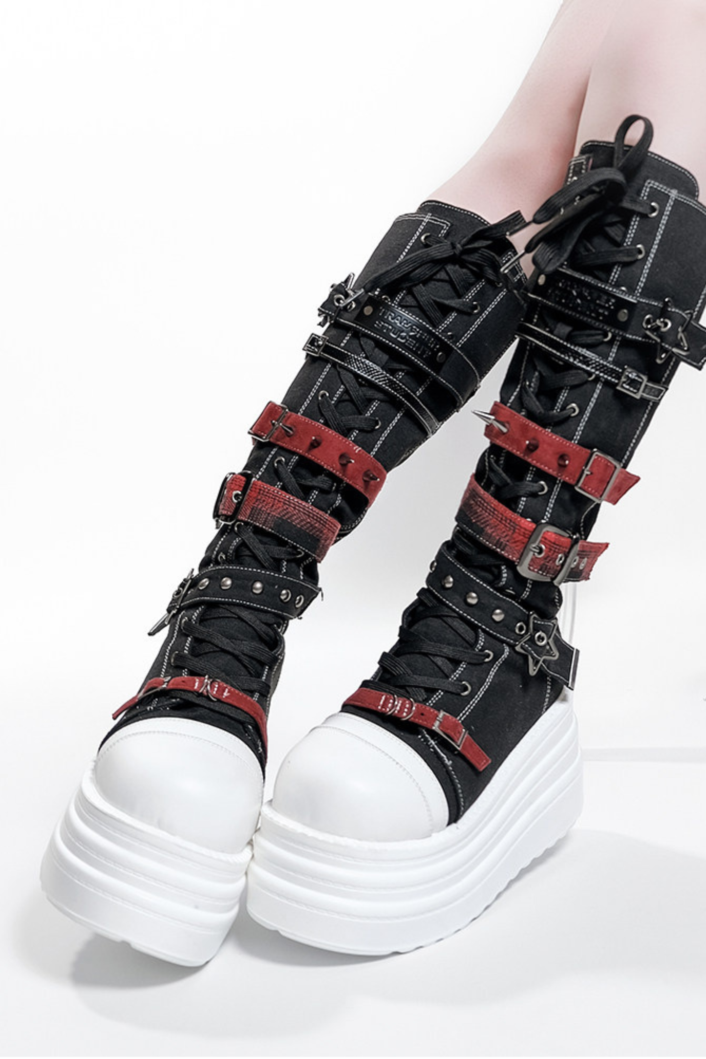Y2K Punk Platform Boots