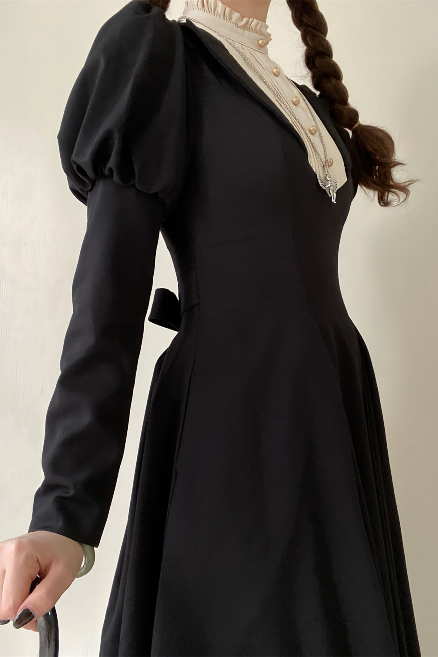 Chic Gothic Flare Long Lolita Dress