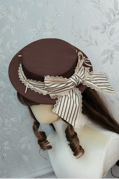 【12月23日予約締切】ビクトリアデュークエレガントクラシックリボンハット＋アクセサリー
