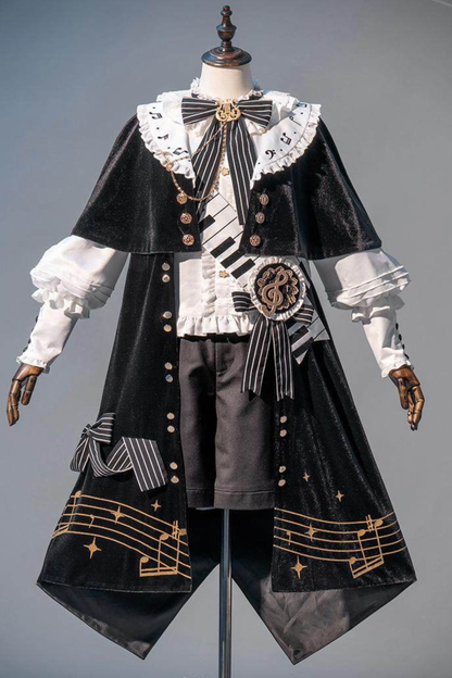 Night Music Lolita Dress + Princess Set + Magic Hat + Headband