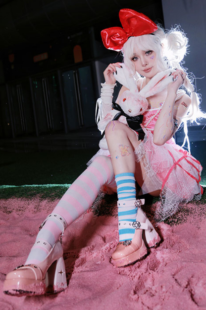 ヘキサグラムスターホットティーハイヒール