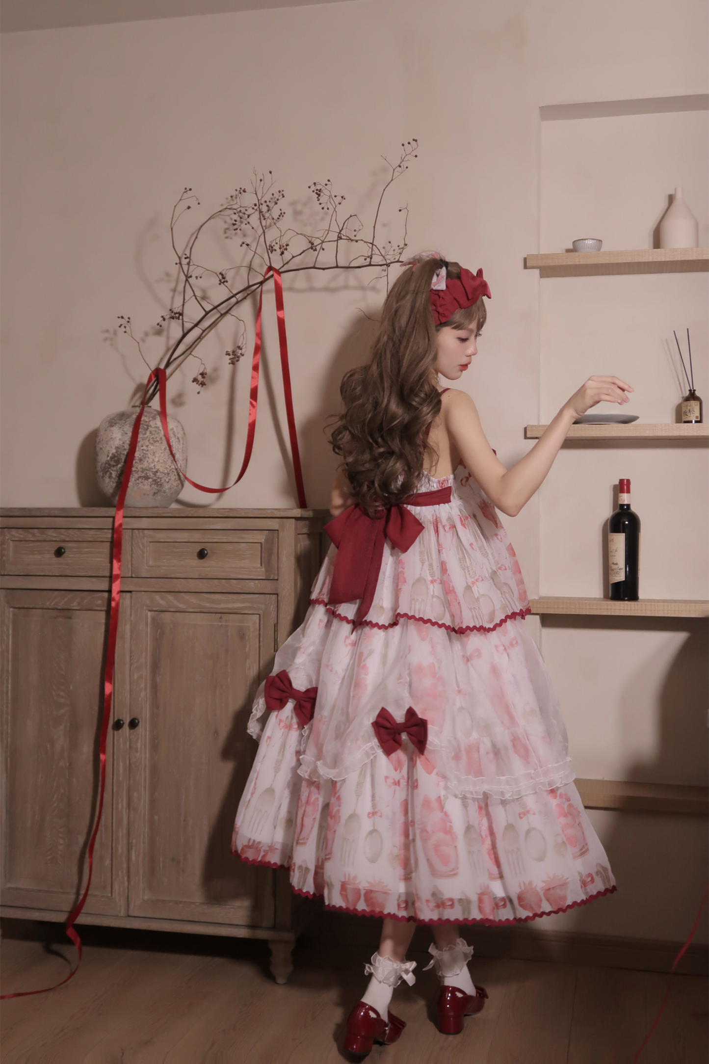 ストロベリーボックスロリータキャミソールドレス