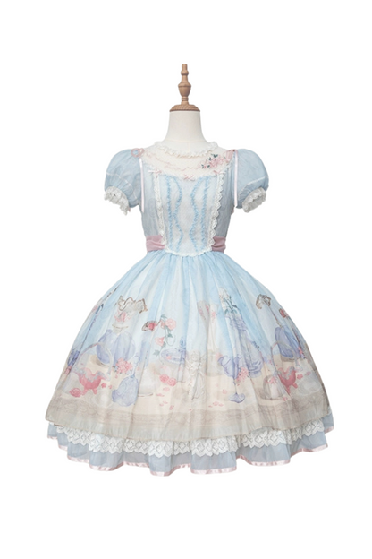 Pure fantasy cabinet dress + jumper skirt + apron