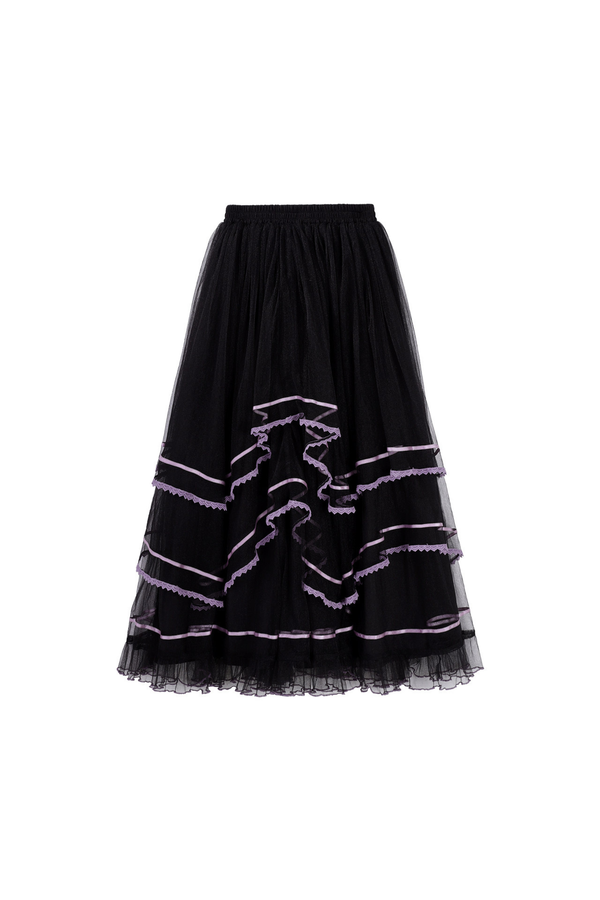 ダークチャイナクロスカラードレス+オーバードレス+スカート