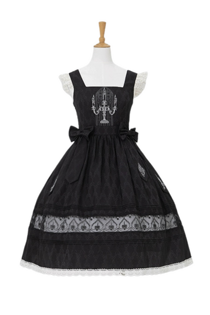 Candlestick Dark Girl Style Design Doll Lolita Dress