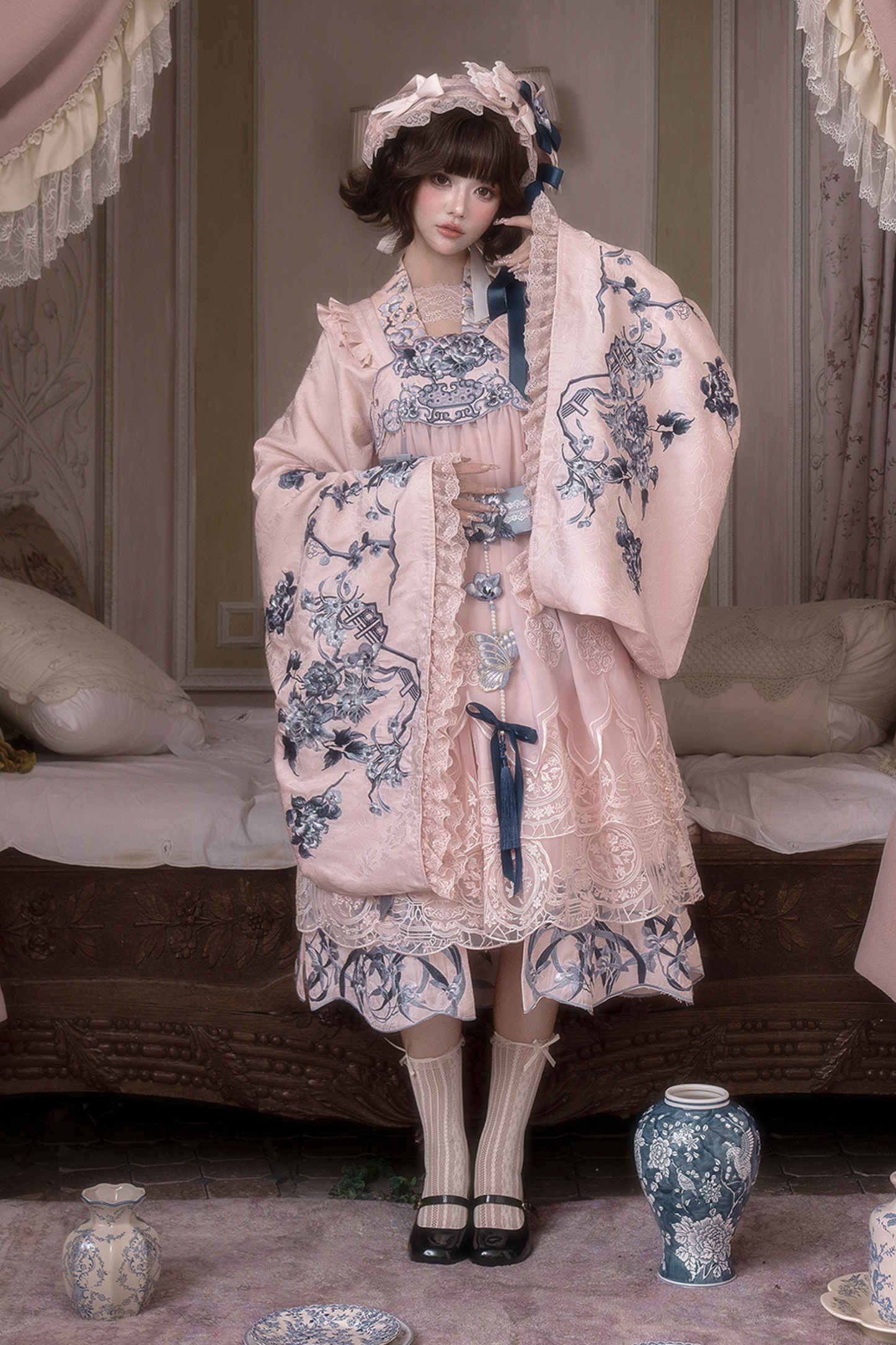 スイートチャイナケープジャケット