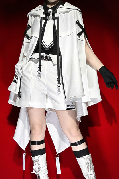 皇子フードケープ+パンツ+トップス