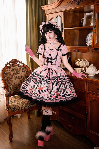 [Pre-order] Honey Fox Restaurant Star Warm Dress