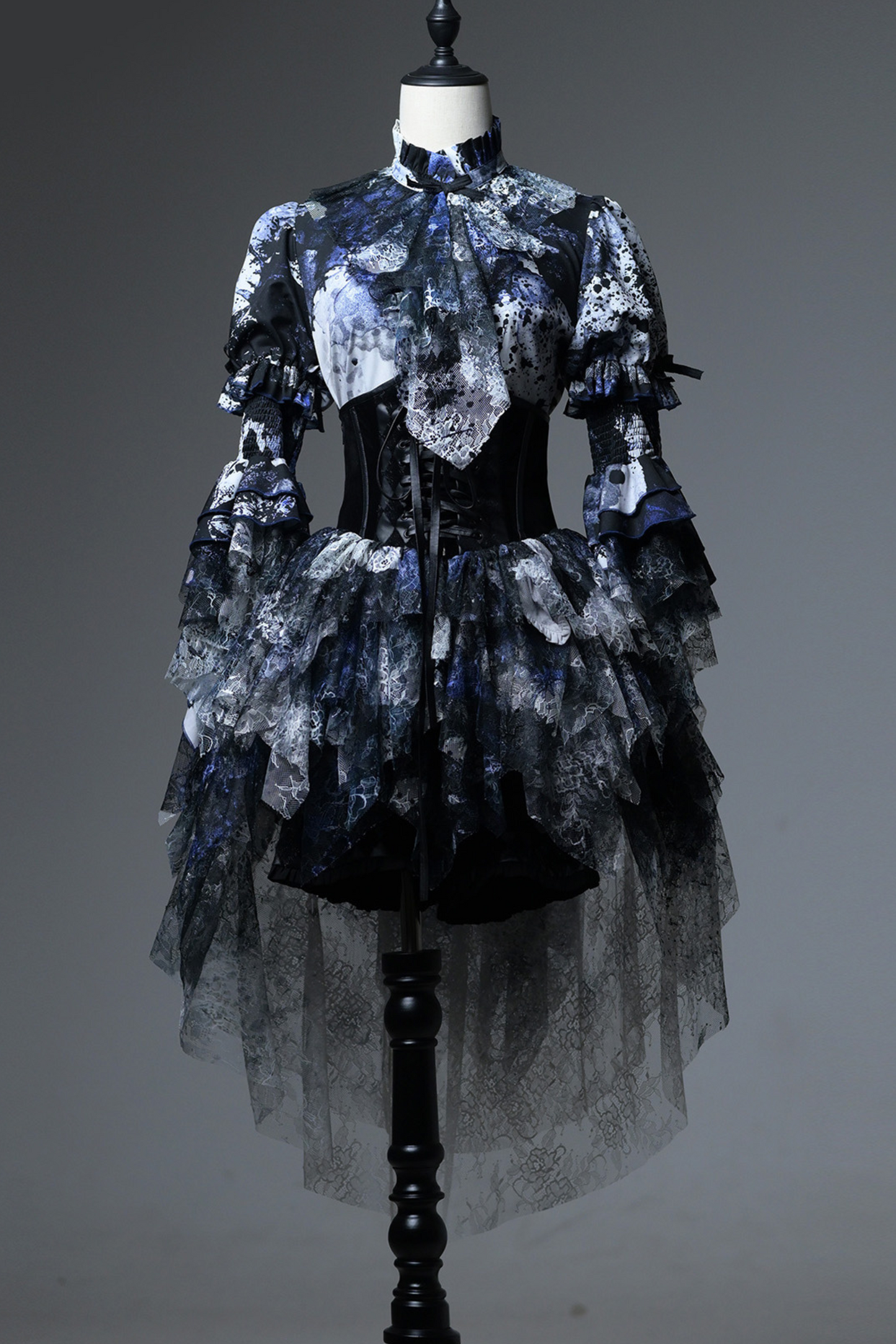 Horror Amusement Park Lace Waist Corset