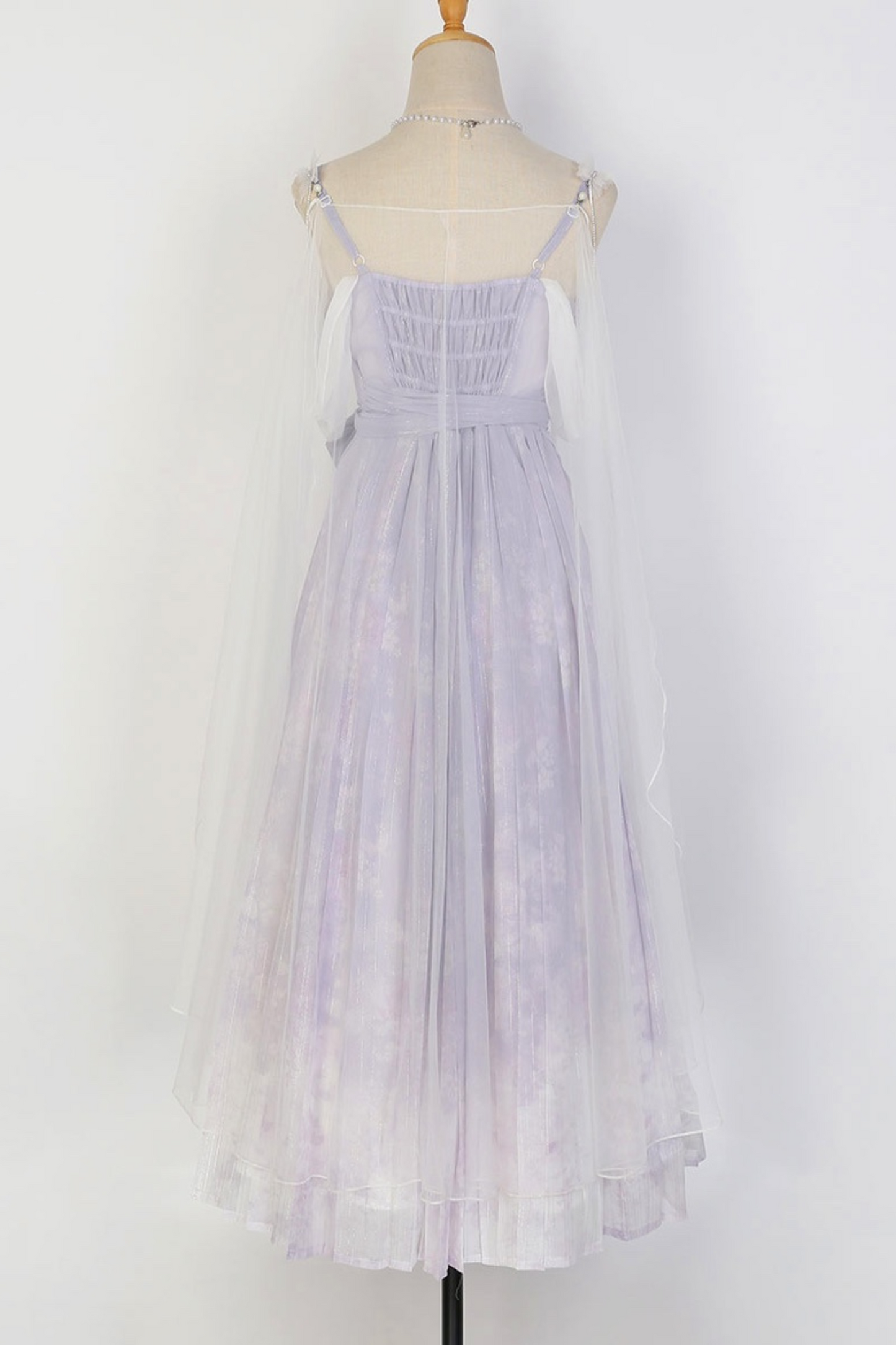 [Reservations] Sweet is Elegant Girly Dress + Shawl + Necklace