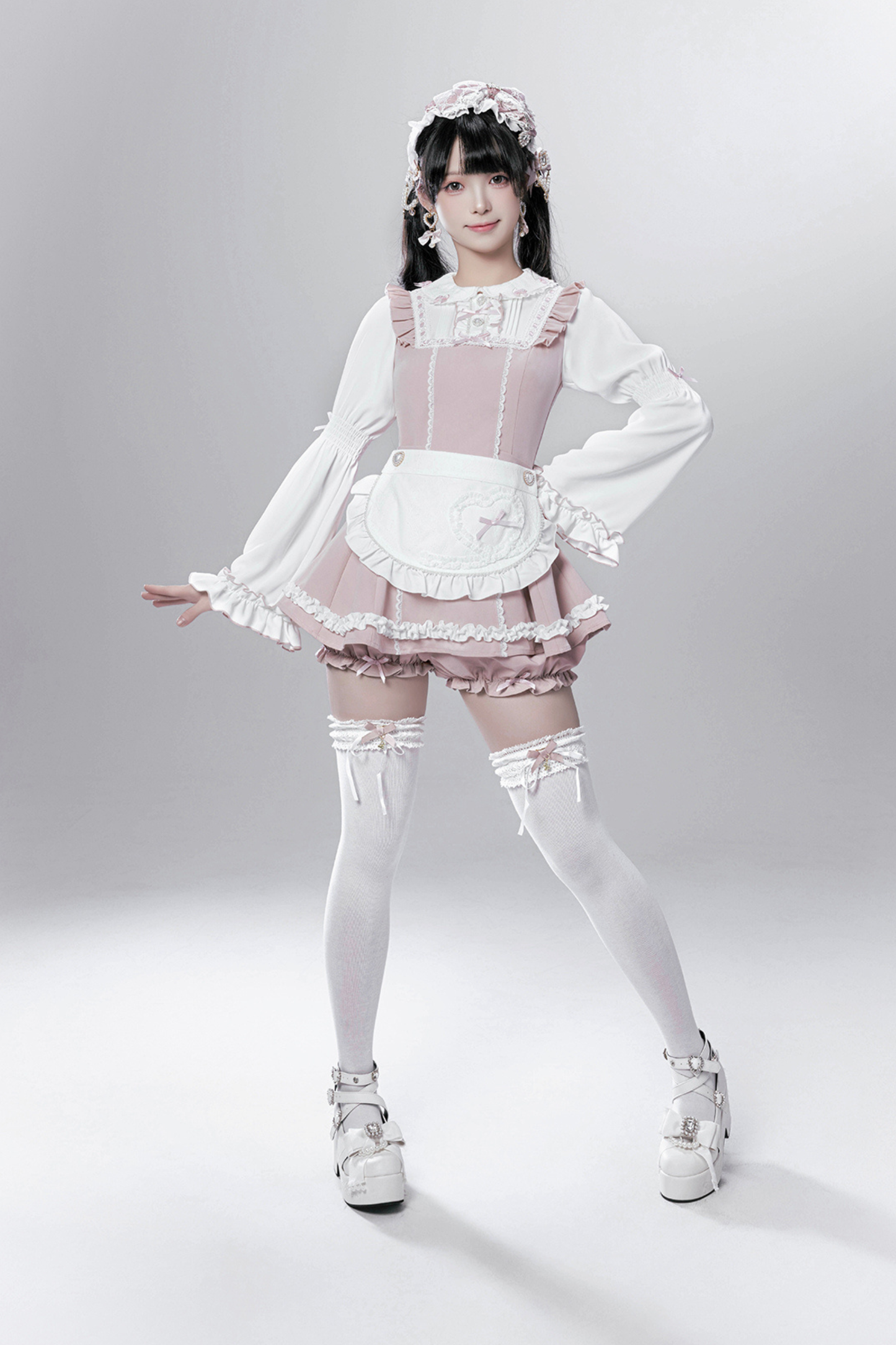 Sweet Maid Top + Panties + Apron