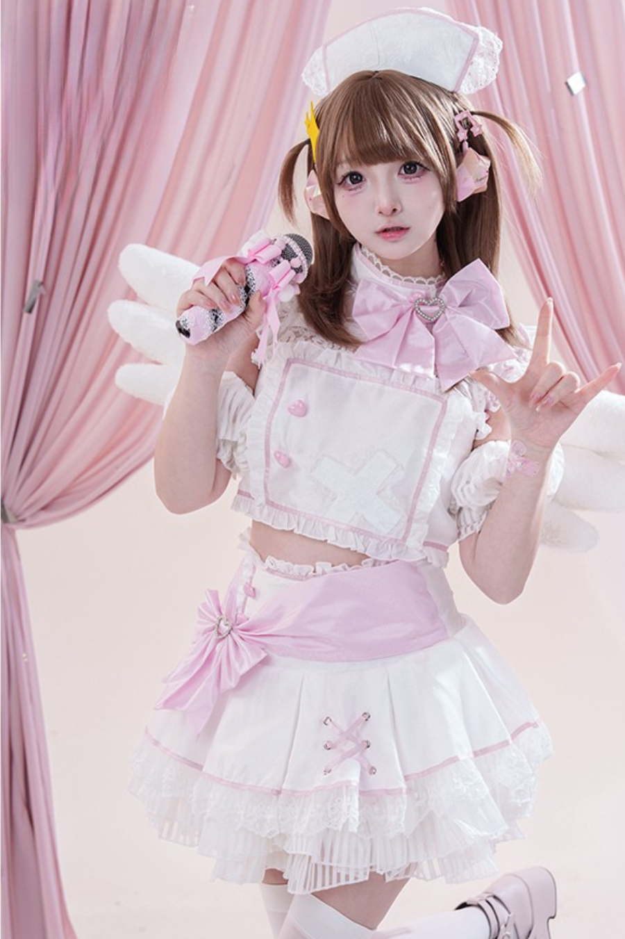 【数量限定】スプリットアイドルコスチュームメディカルバーセットアップ