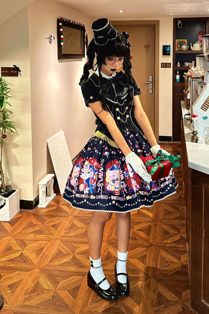サーカスサスペンダーロリータドレス＋スカート