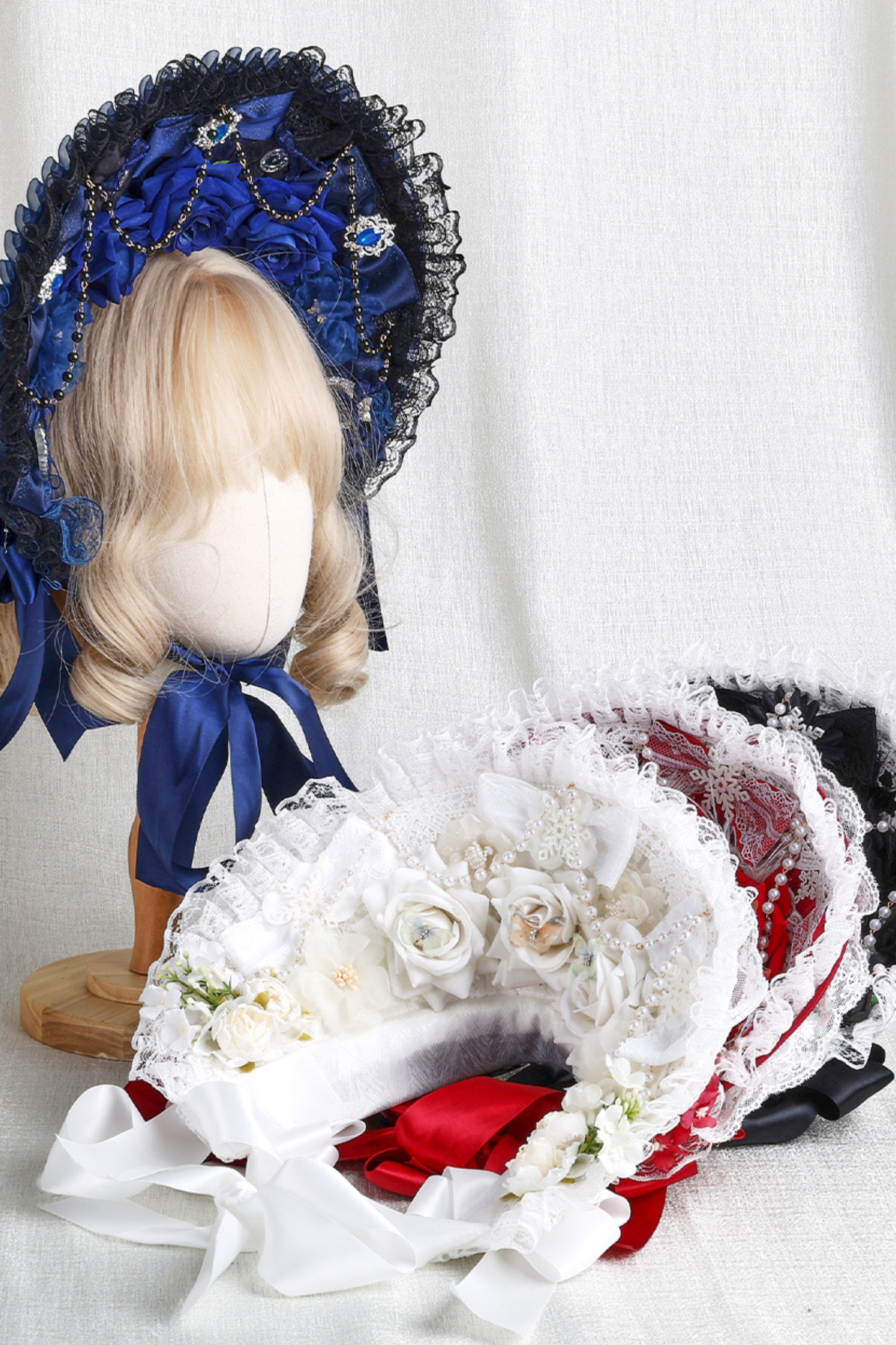 プリンセスティーパーティーロリータボンネット