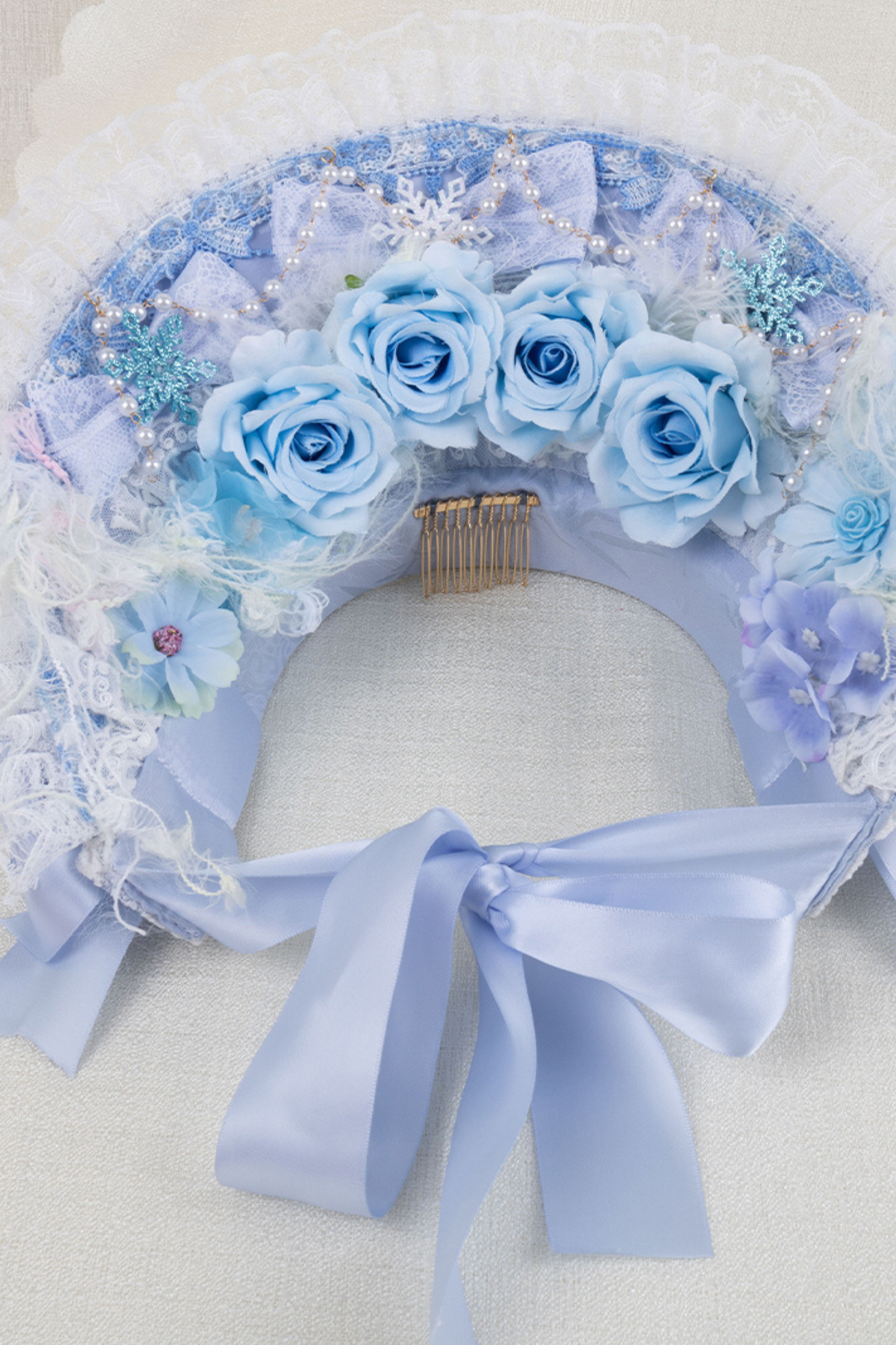 ローズティーパーティーロリータボンネット