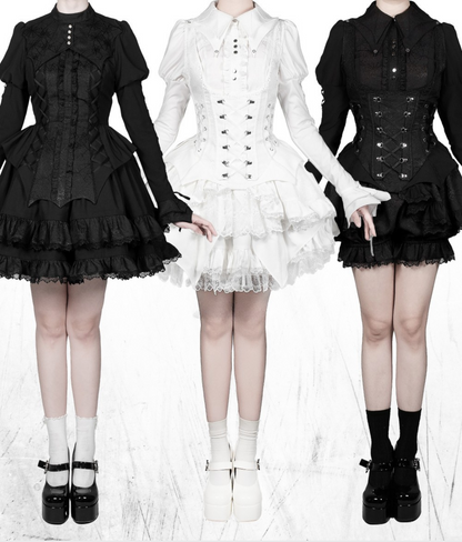 [Deadline for reservations: November 19] Camilla Spider Web Bat Gothic Dark Series Dress Full Set + Setup Full Set