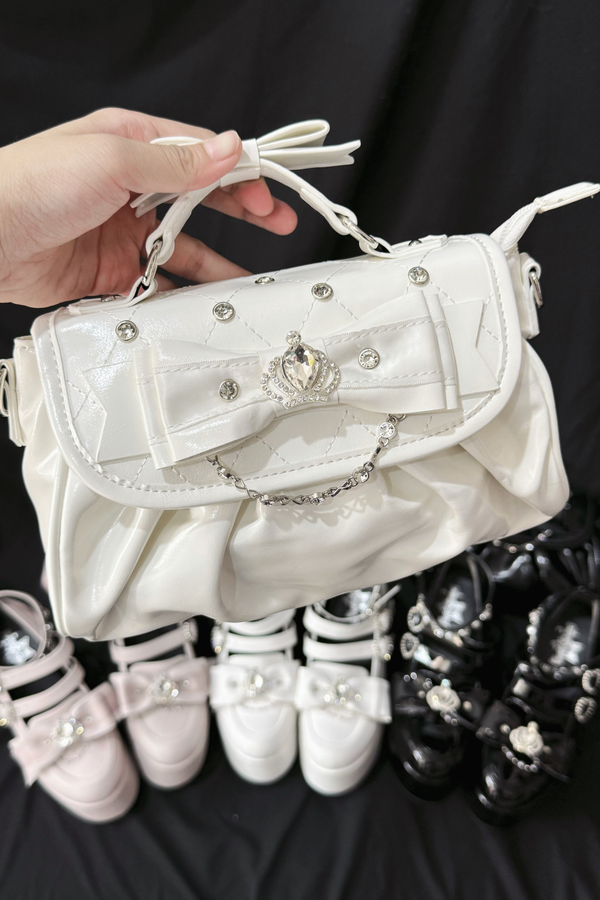 Bag Rhinestone Elegant Shoulder Bag