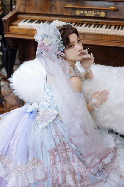 Flower Princess Lolita Dress Set