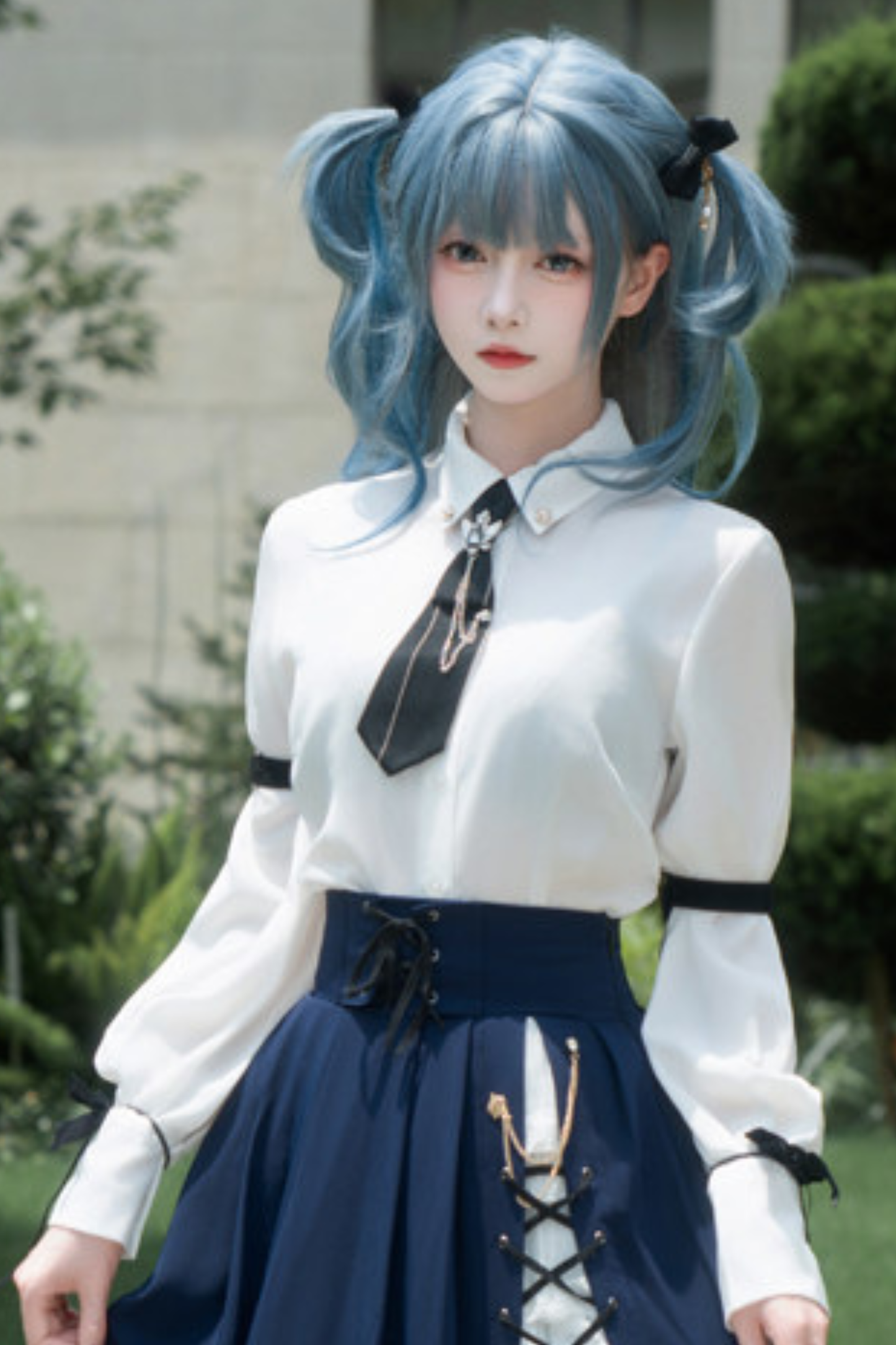 Western Fantasy Cloak Vest + Cape + Skirt + Shirt