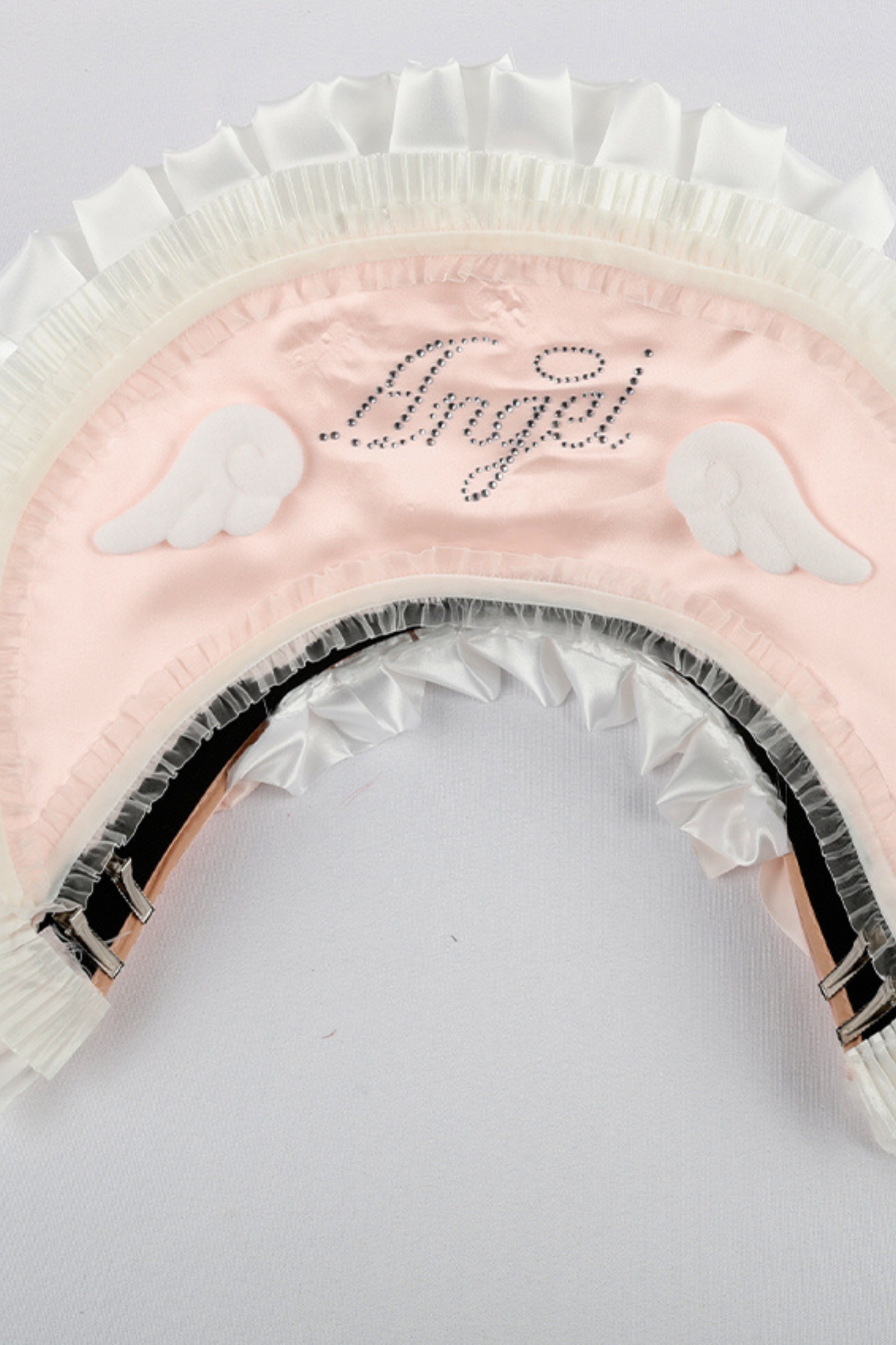 Baby feather doll Lolita flat hat + hood