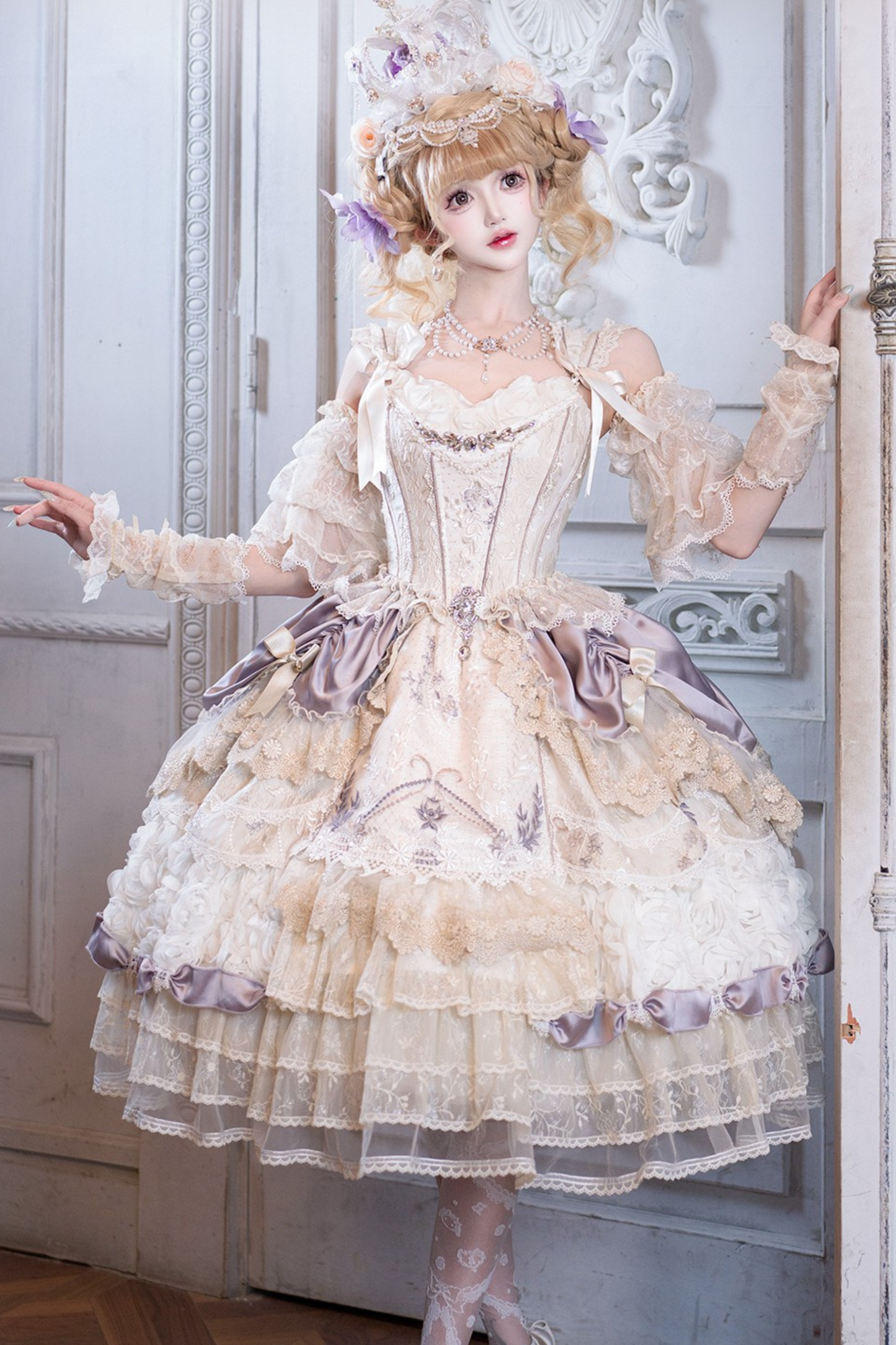 エレガントブライダルドレス＋ロリータアクセサリー