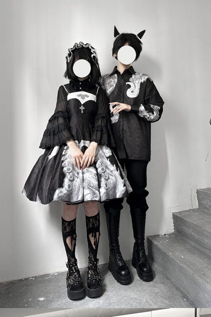 ゴシック魔法ロリータセット