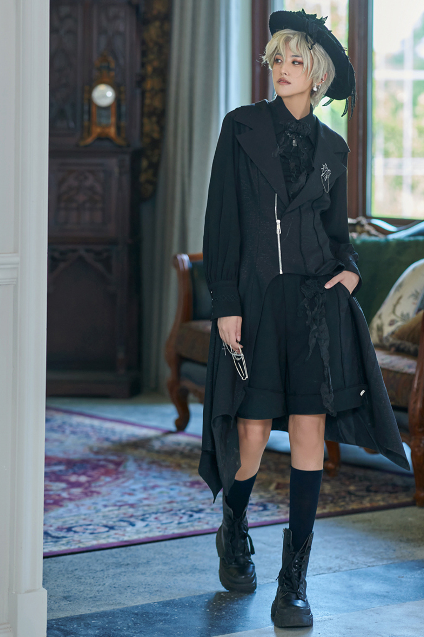 レトロダークイレギュラーゴシックベスト