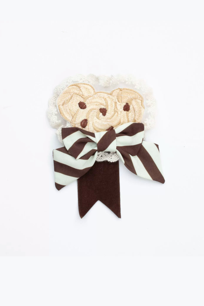 ベアティーパーティーロリータドレス+ジャンパースカート+シャツ+カチューシャ+ブローチ+エプロン