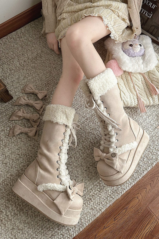 Sheep Puff Winter Boots