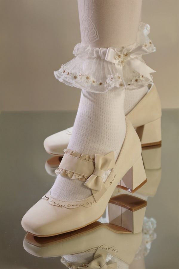 Butterfly Mid-Heel Lolita Shoes