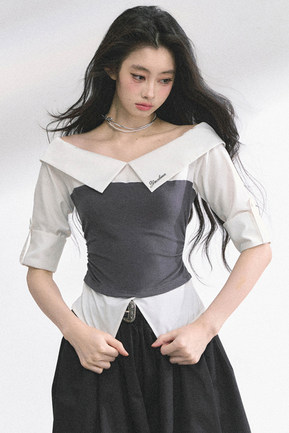 French American Stripe Tops